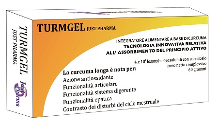 Turmgel Integratore di Curcuma 40 Losanghe Orosolubili