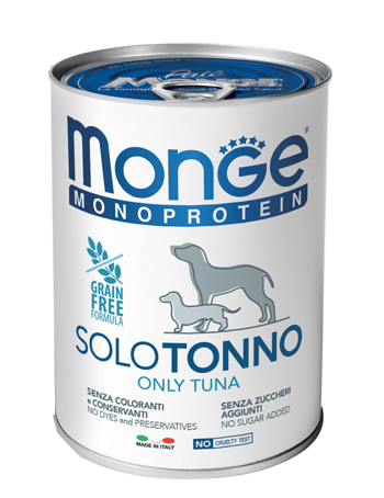 MONGE MONOPROT 100% TONNO 400G