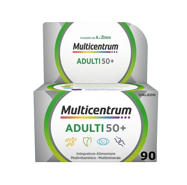 Multicentrum Select 50+ Integratore Alimentare Multivitaminico Multiminerale Vitamina B Calcio 90Cpr