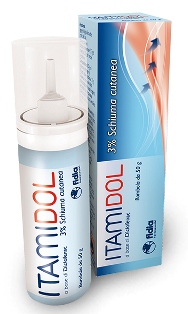 ITAMIDOL SCHIUMA CUTANEA 50G 3%