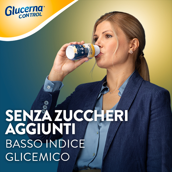 Glucerna Control, equilibrio glicemico, pasto sostitutivo per il controllo del peso, drink gusto vaniglia - 4x200ml