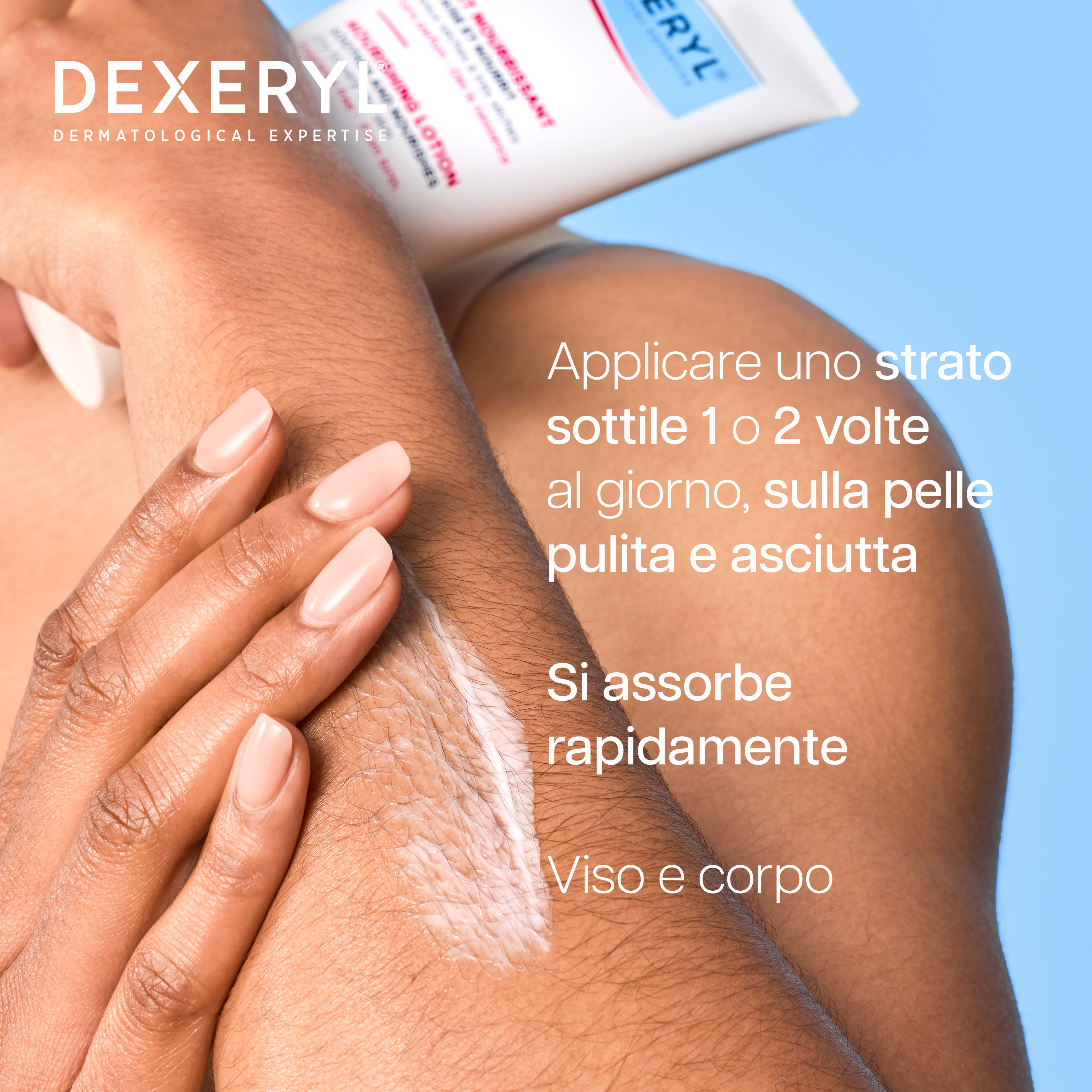 Dexeryl - Latte Nutritivo Per Pelle Secca E Molto Secca Di Viso E Corpo 500 ml