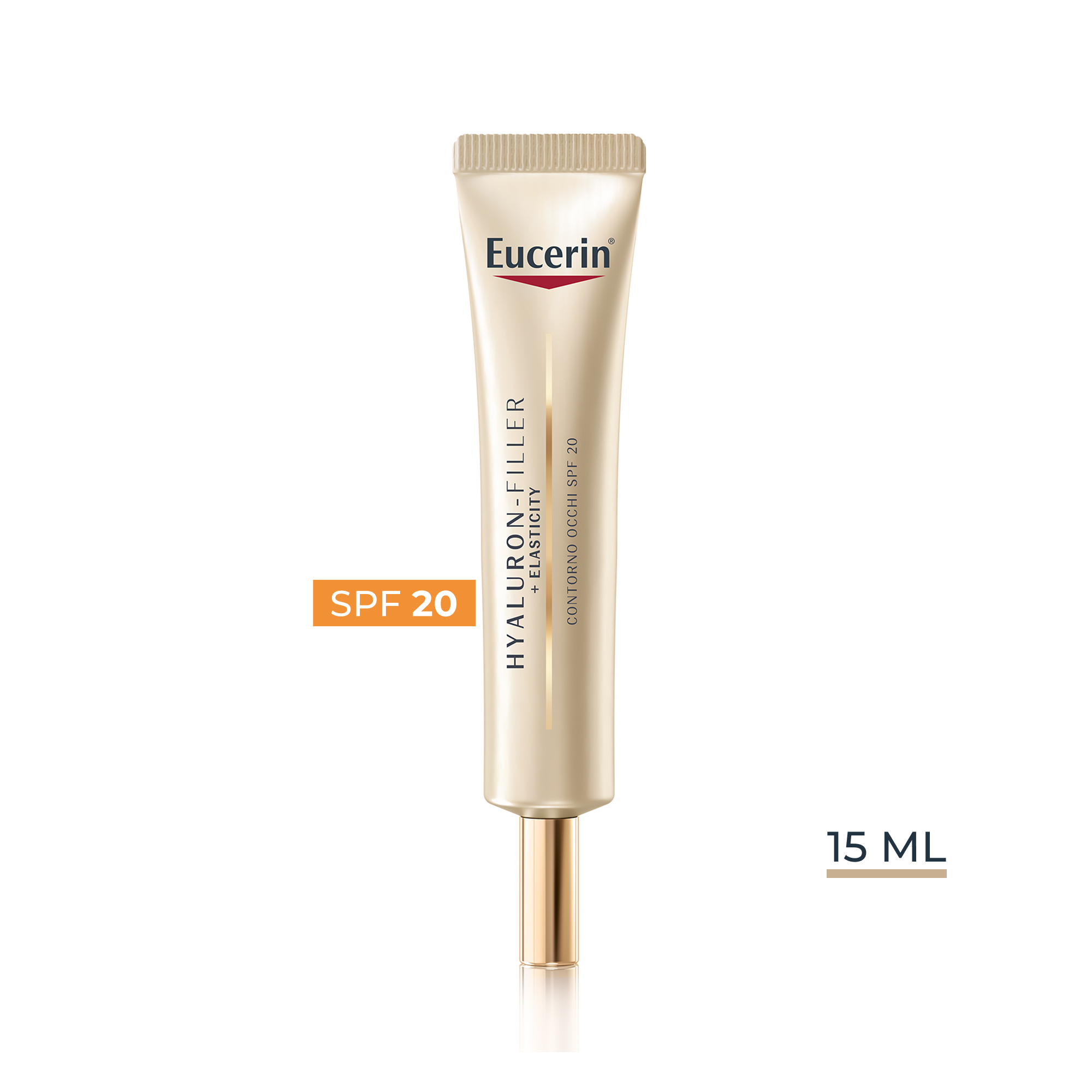 Eucerin Hyal-Filler Elasticity Contorno Occhi SPF15 15mL