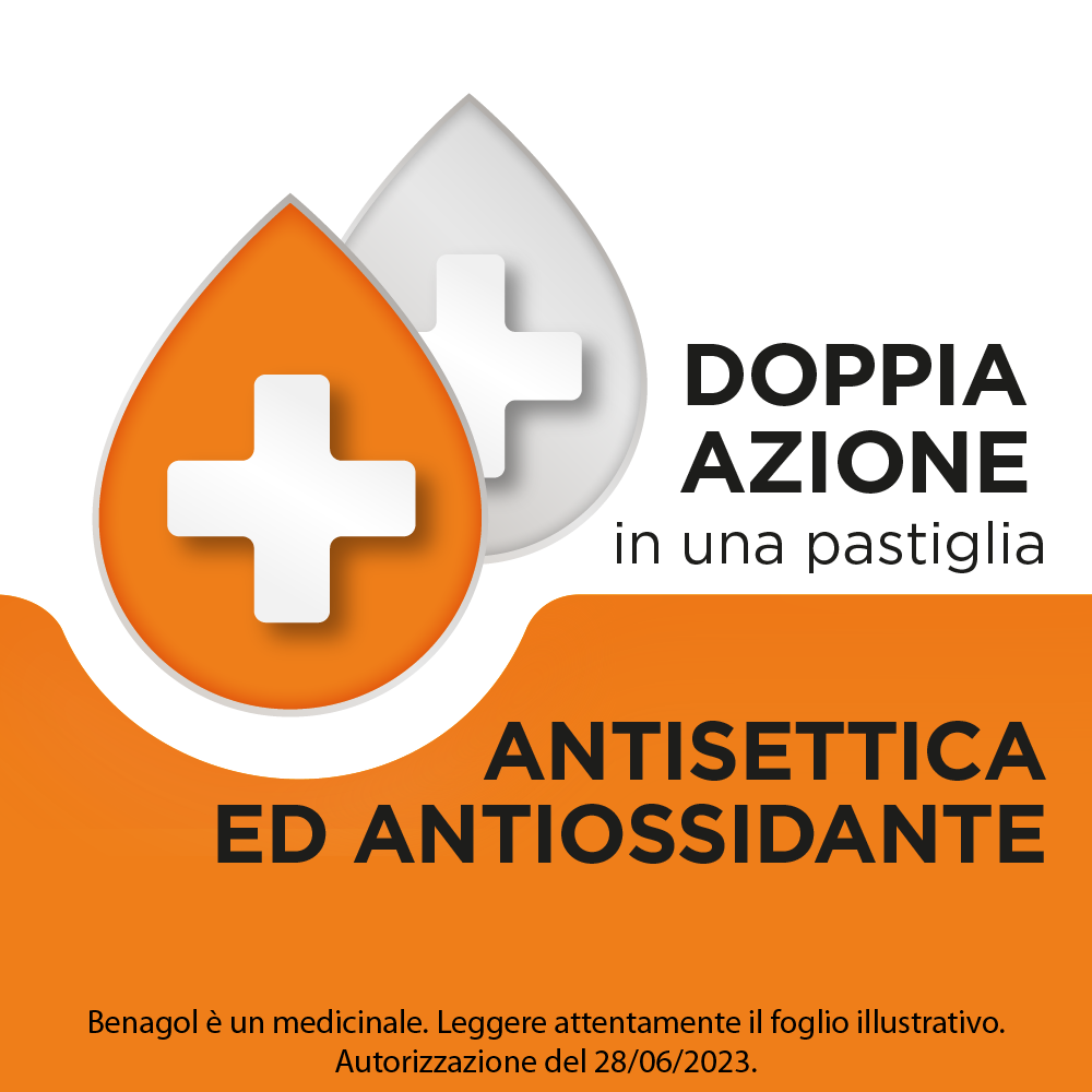 BENAGOL VIT.C.GUSTO ARANCIA 36 PAST pastiglie mal di gola