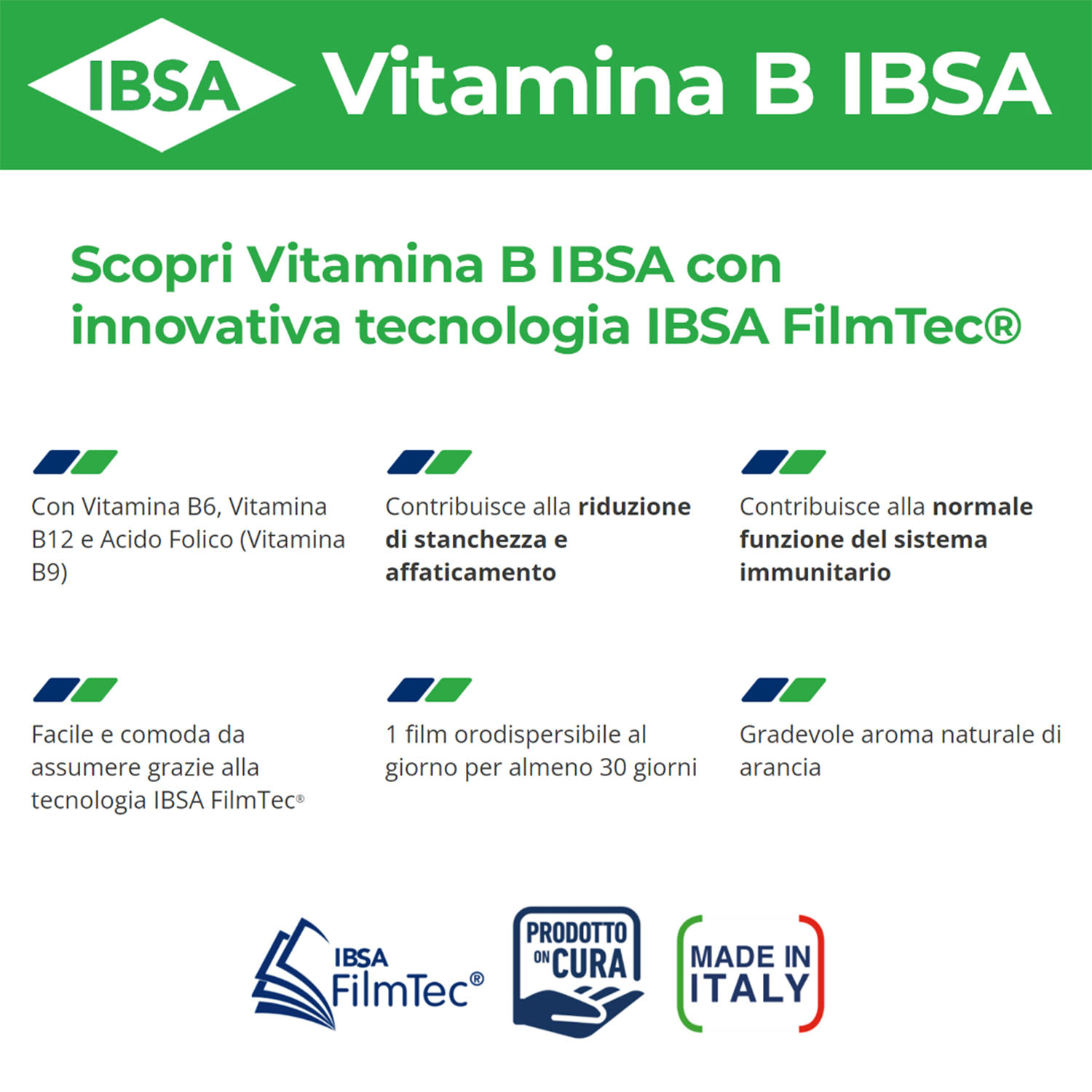 VITAMINA B IBSA 30FILM ORALI