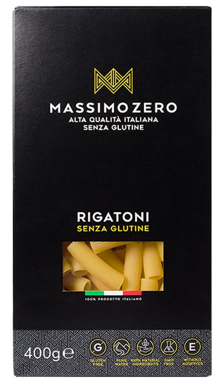 Massimo Zero Rigatoni Pasta Senza Glutine 400 g