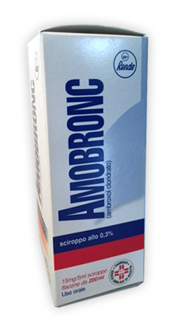 Amobronc Sciroppo 0,3% Ambroxolo Mucolitico 200 ml
