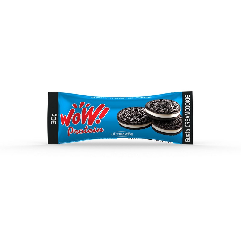 Ultimate Italia Wow Protein - Barretta Proteica Gusto Creamcookie 30 g