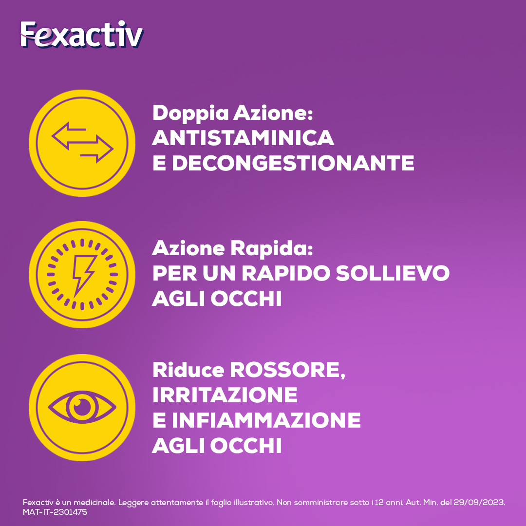 Fexactive Collirio - flacone da 10ml