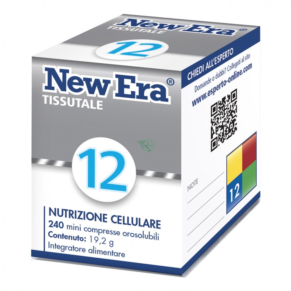 Named New Era 12 Integratore Di Biossido Di Silicio 240 Granuli