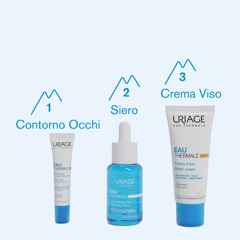 Uriage Eau Thermale Crema Leggera all'Acqua SPF20 Idratante Viso 40 ml
