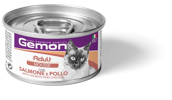 GEMON MOUSSE ADULT SALM&POLLO