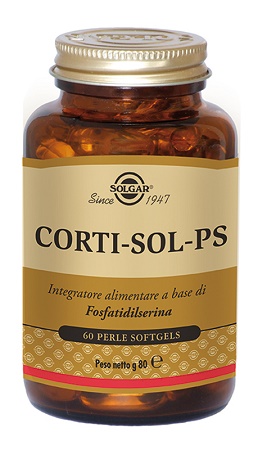 Solgar Corti-Sol-Ps Integratore Memoria 60 Perle Softgels
