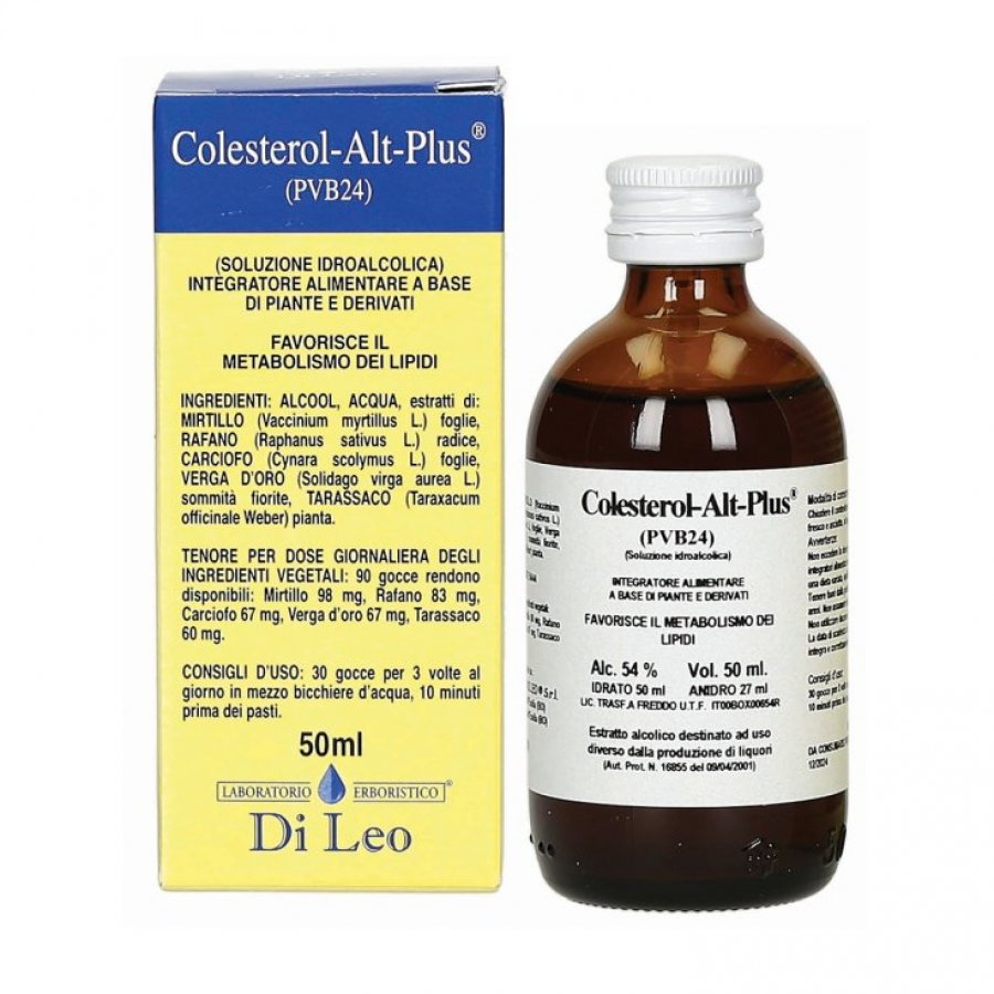 COLESTEROL ALT PLUS PVB 24