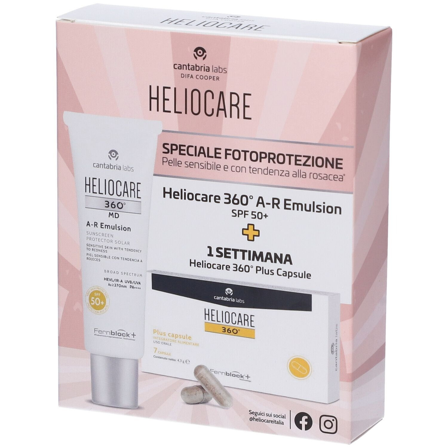 HELIOCARE 360 AR50+ EM+PLU7CPS