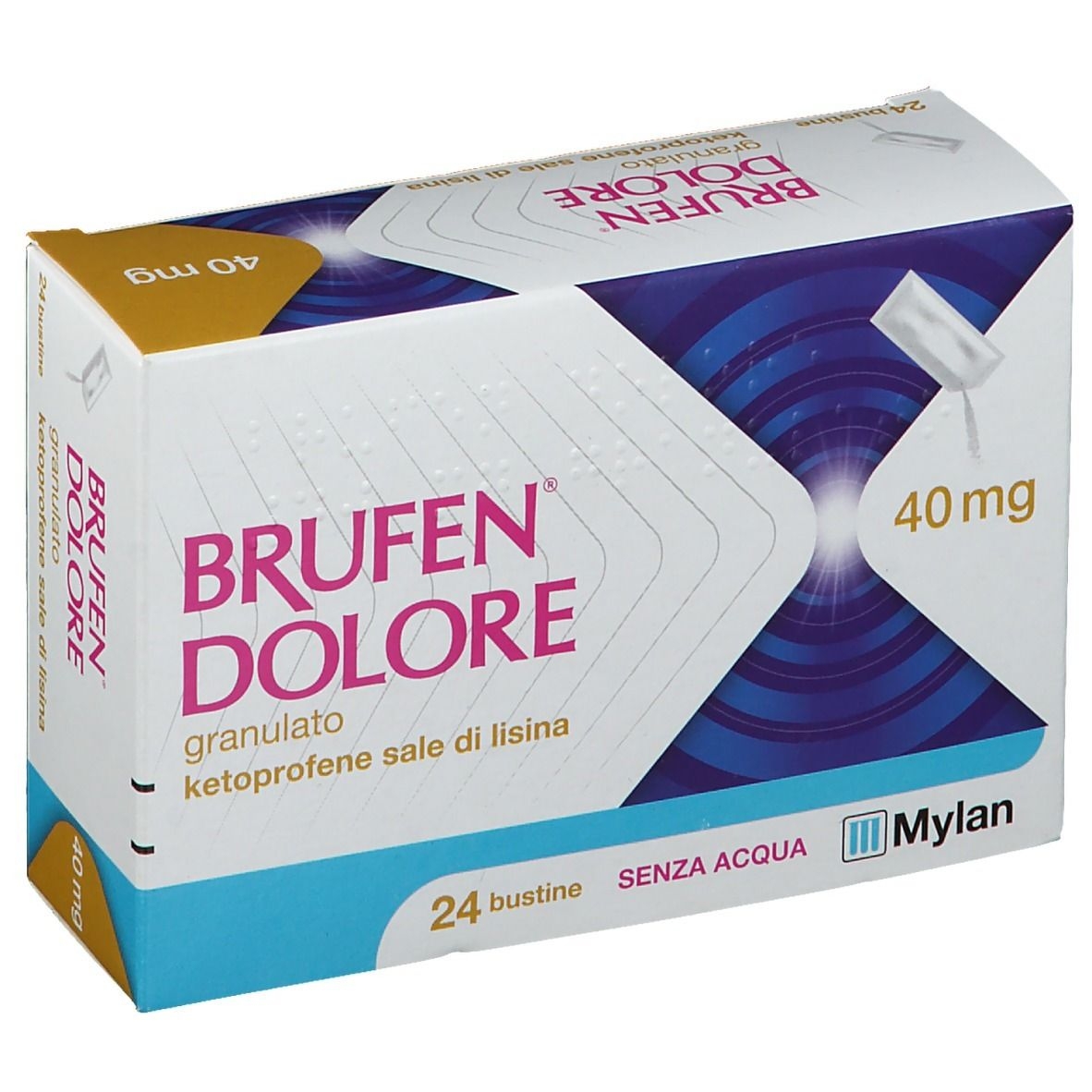 BRUFEN DOLORE Granulato orale os 24 bustine 40mg