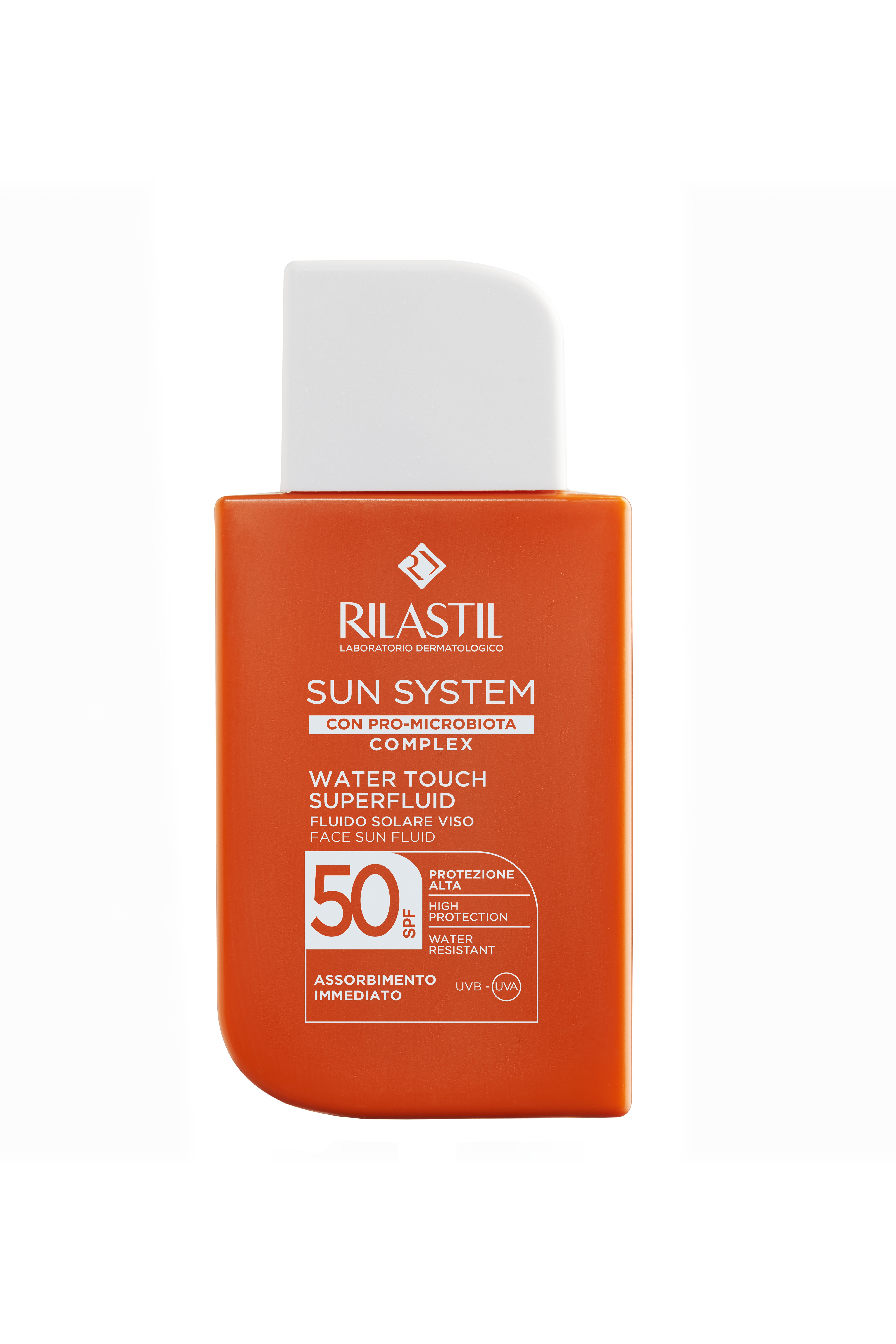 Rilastil Sun System Water Touch Superfluid - Fluido Solare SPF50 Viso 50 ml