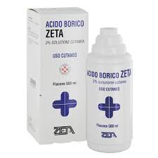 Zeta Acido Borico Soluzione Cutanea 500ml 3%