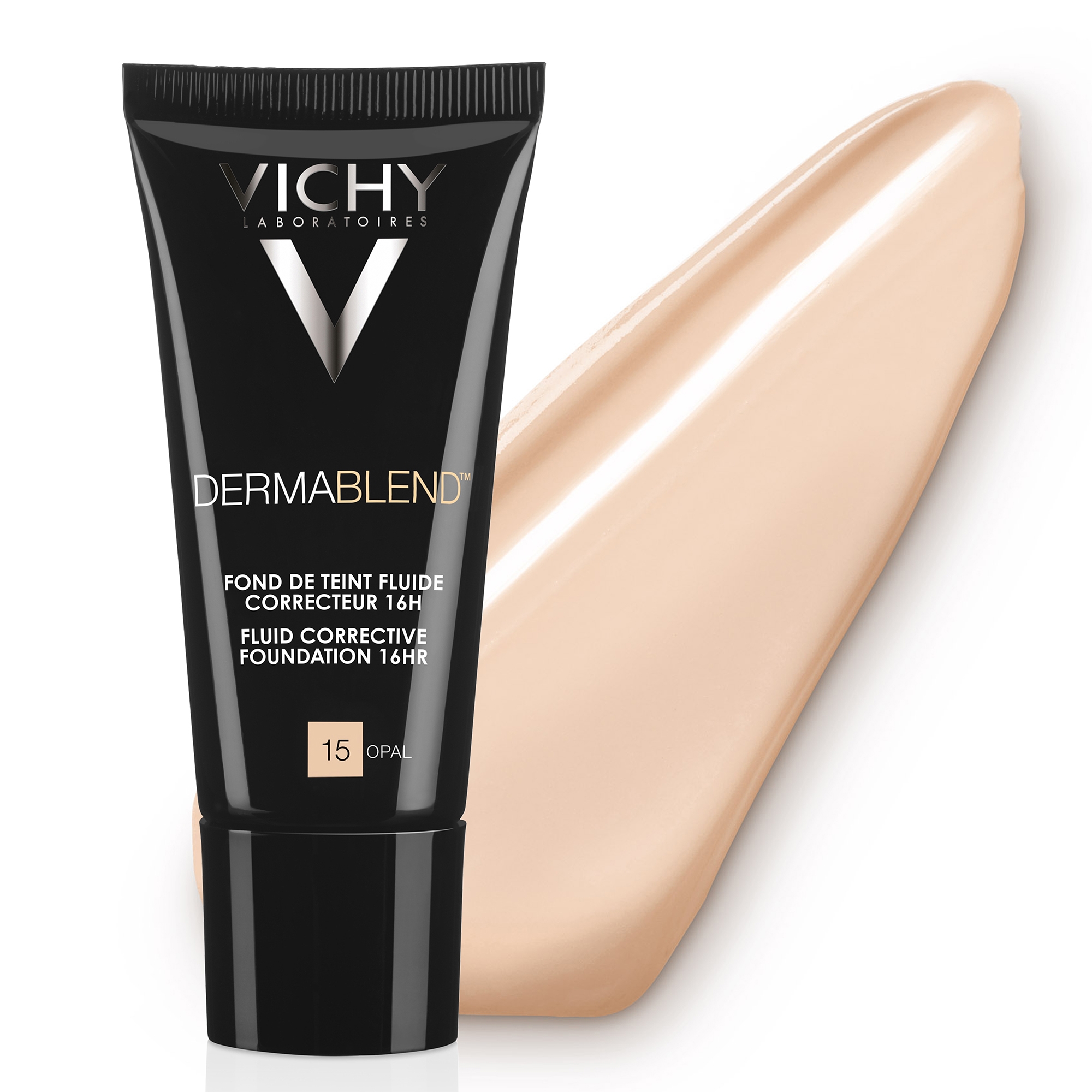 Vichy Dermablend Fondotinta Correttore Fluido 16h tonalità 15 - 30 ml correttore fino a 16 ore