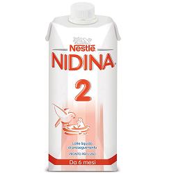 NIDINA 2 LATTE LIQUIDO 6X500ML