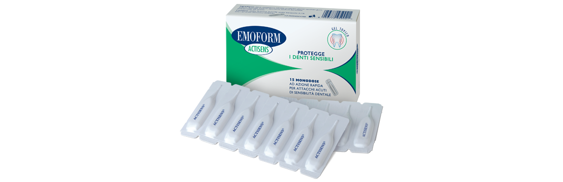 Emoform Actisens Gel Topico Per Denti Sensibili 15 Dosi