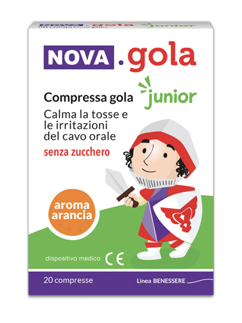 NOVA GOLA ARANCIA/VIT C 20CPR