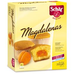 Schar Magdalenas Merendine Con Confettura di Albicocca Senza Glutine 200 g