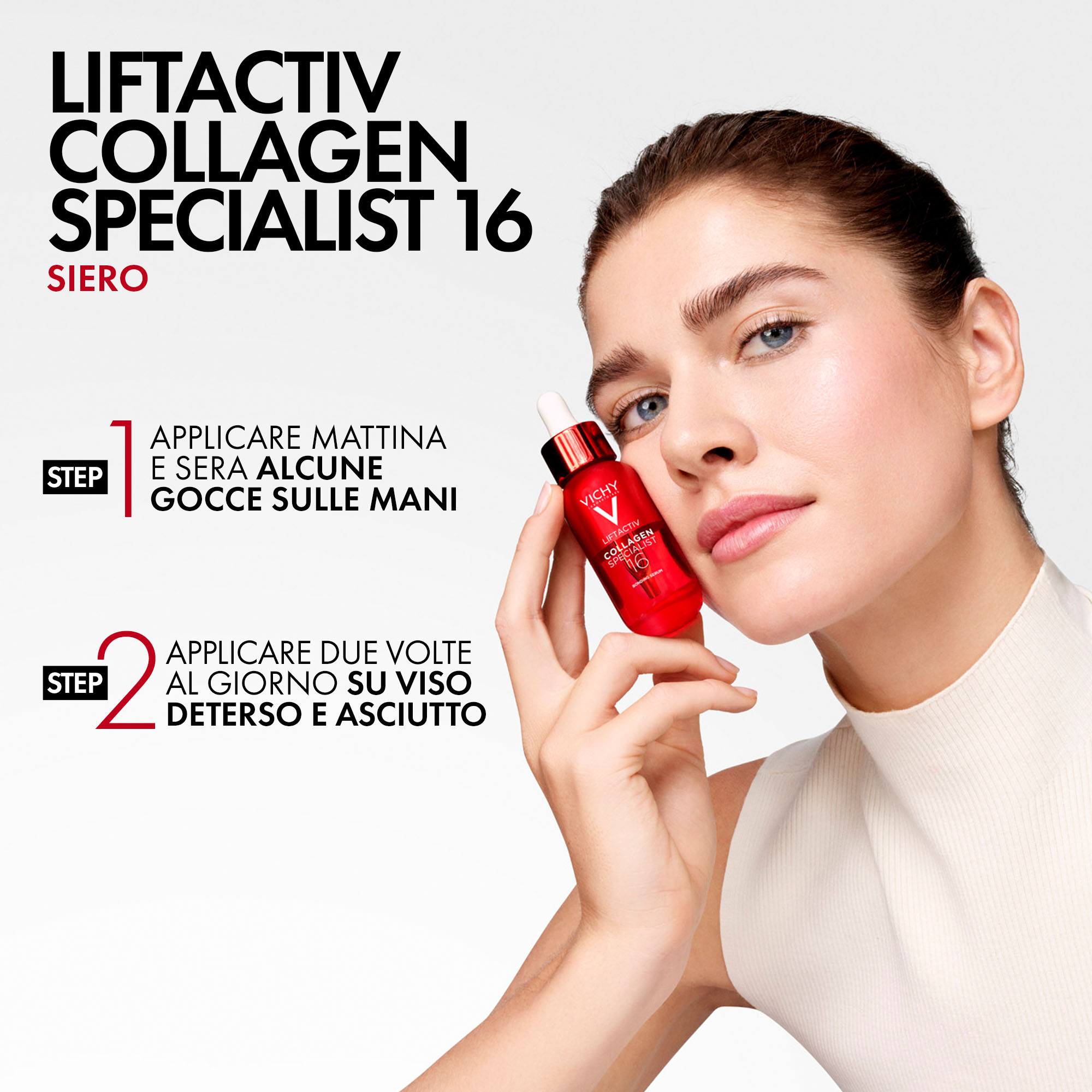 Vichy Liftactiv Collagen Specialist 16 Siero: Corregge 16 segni dell'età** - 30ml