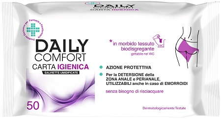 DAILY COMFORT CARTA IGIEN 50PZ