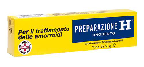 PREPARAZIONE H Pomata per Trattamento Emorroidi e Ragadi Anali 50 gr