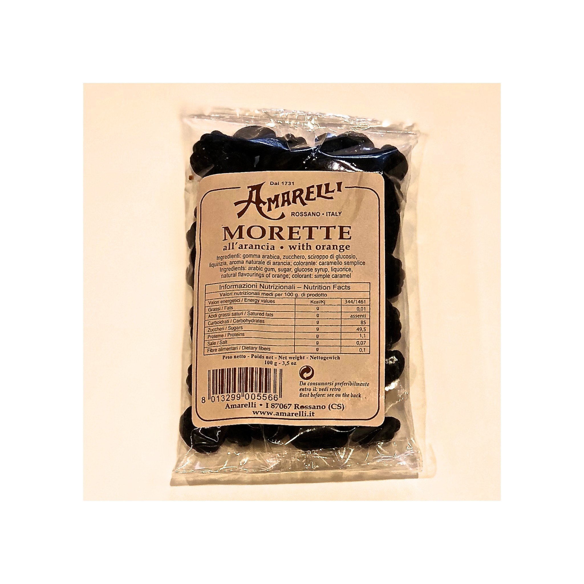 LIQUIRIZIA GOM MORE ARA BST100