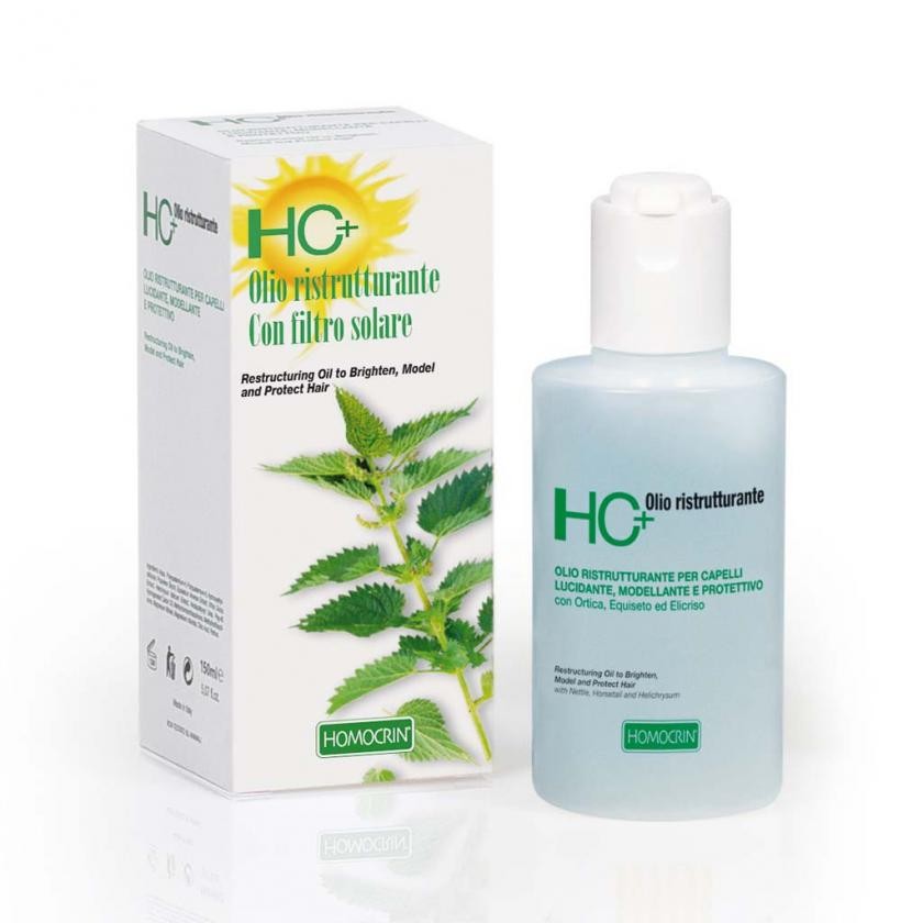 Specchiasol HC+ Olio Ristrutturante con Filtro Solare Per Capelli 150 ml