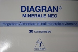 Diagran Minerale Neo Integratore Sali Minerali e Vitamine 30 Compresse Rivestite