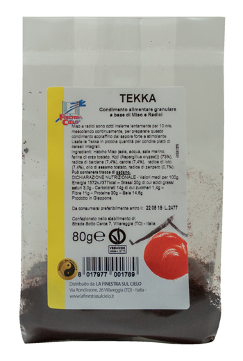 TEKKA CONDIMENTO DI MISO E RADICI 80 G