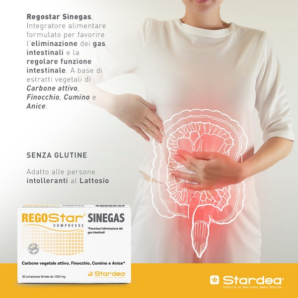 REGOSTAR Sinegas 30 Cpr 1000mg