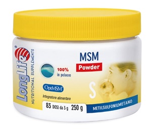 LONGLIFE MSM POWDER 250G