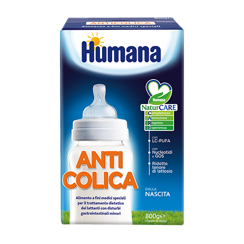 Humana Anticolica Alimento Dietetico in Polvere contro le Coliche dei Neonati