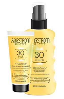 Angstrom Protect Promo 1+1 Gratis SPF30 Viso crema solare 50ml + SPF30 Corpo latte spray solare 175ml