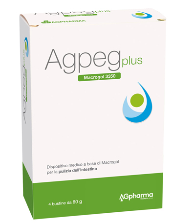 Agpeg Plus Integratore Lassativo 4 Bustine