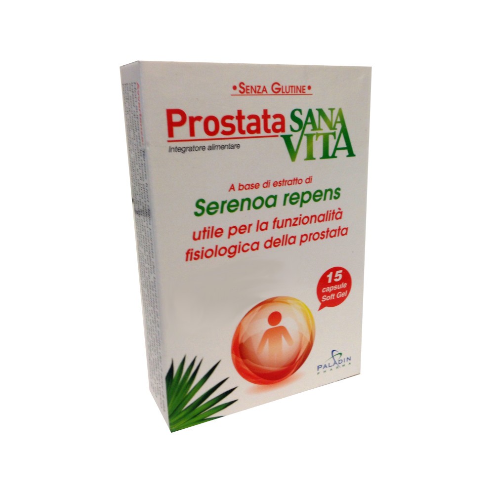 Sanavita Prostata benessere delle vie urinarie 15 capsule soft gel