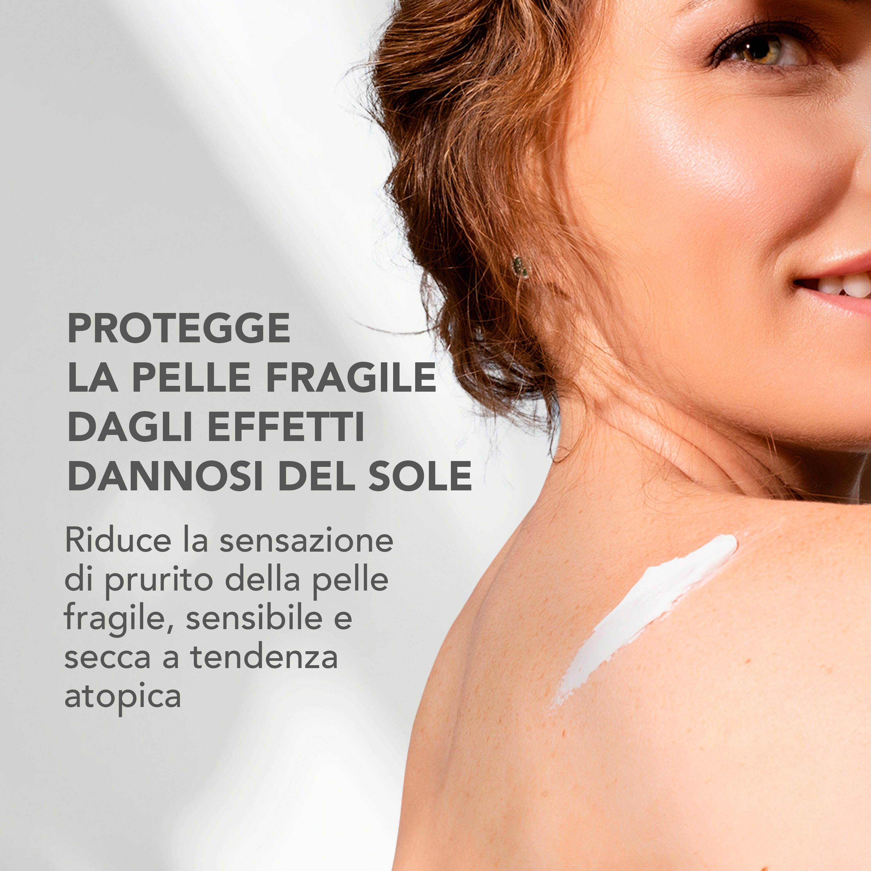 A-Derma - Exomega Control - Crema Solare Emolliente SPF50+ Viso E Corpo 150 ml