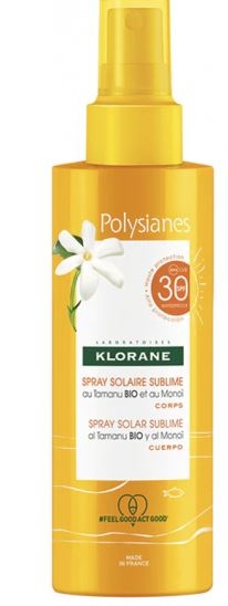KLORANE Spray solaire sublime al Tamanu Bio e al Monoï  200ml