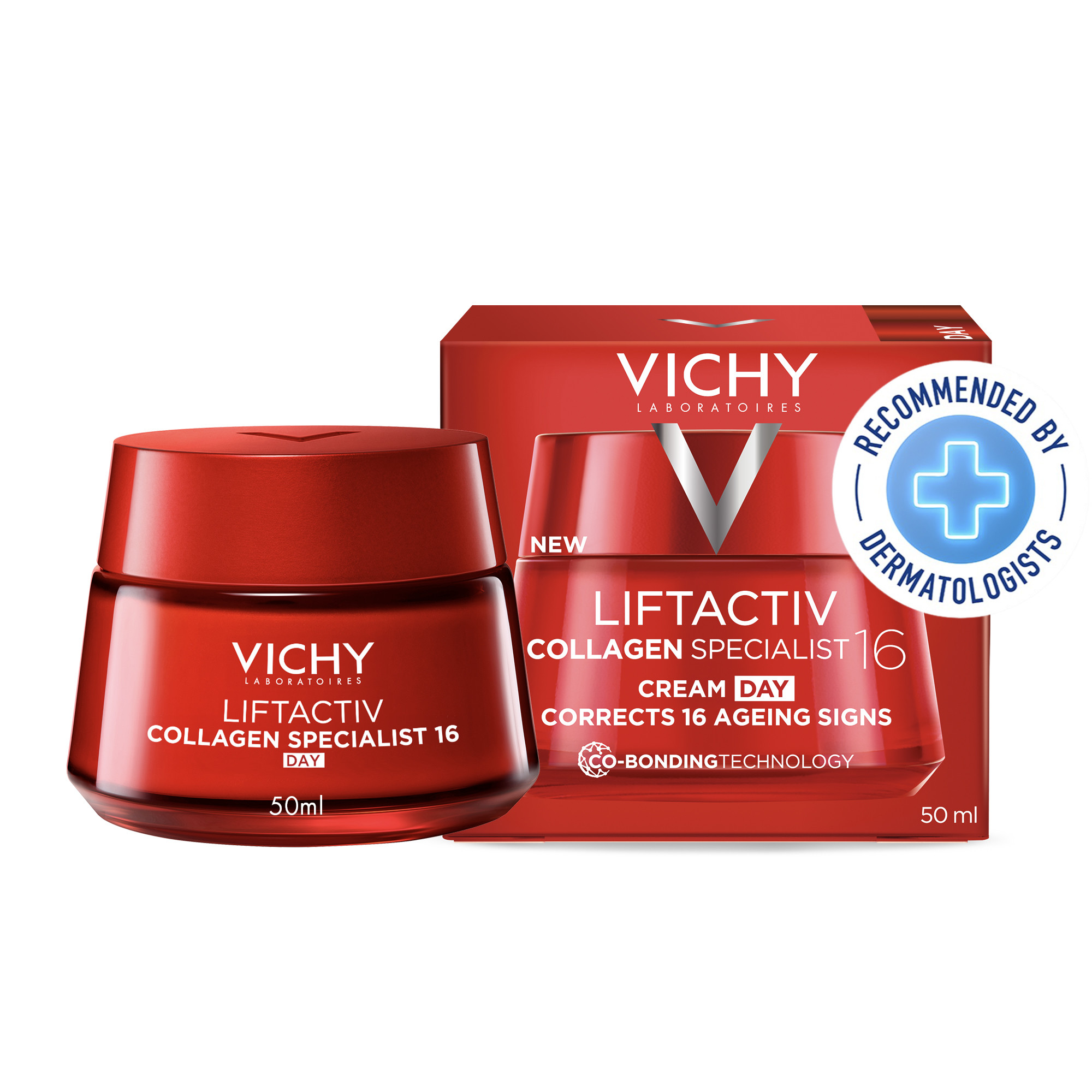 Vichy Liftactiv Collagen Specialist 16 Crema Giorno: Corregge 16 segni dell'età** 50ml