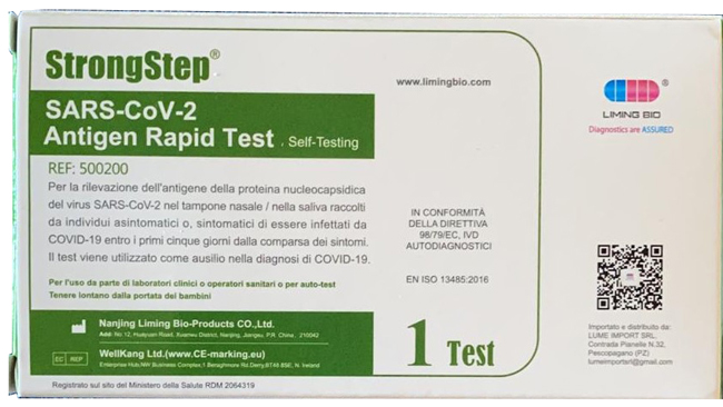 STRONGSTEP Sars-Cov-2 Autotest