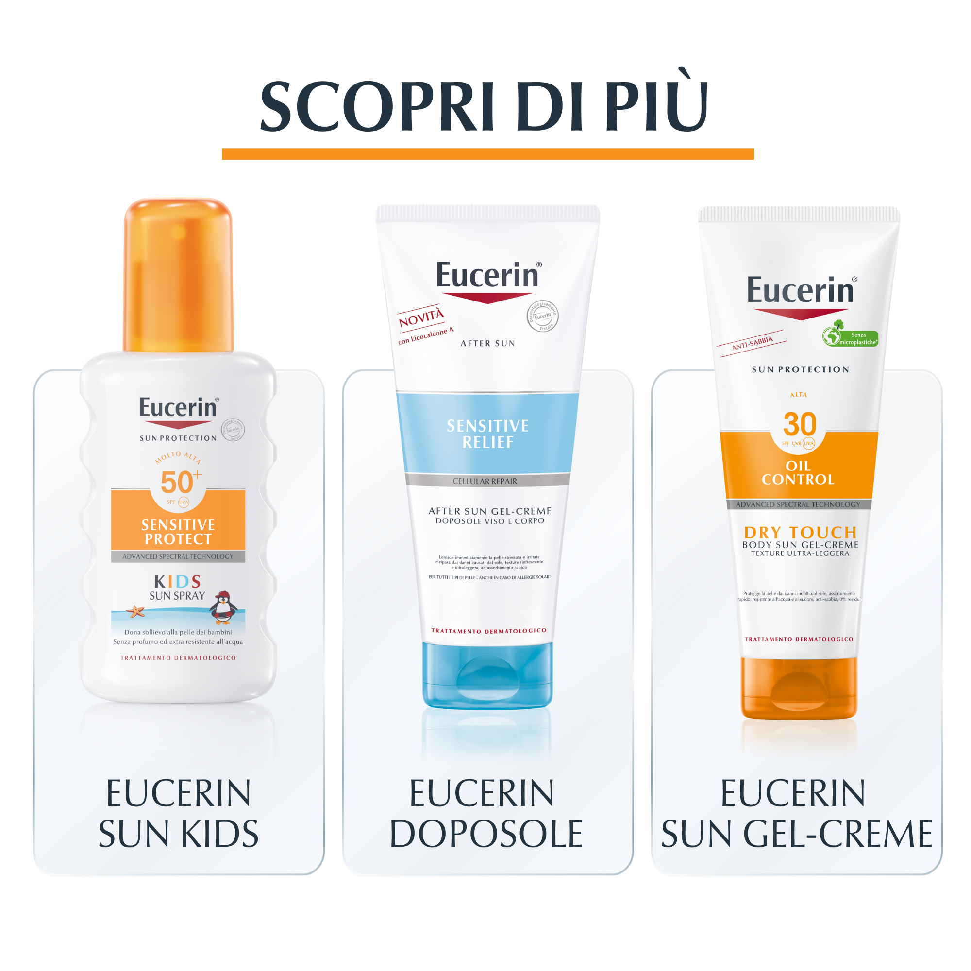 Eucerin Sun Lozione Solare Corpo Extra Leggera SPF50 150mL