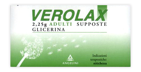 Verolax Adulti - 18 Supposte di Glicerina