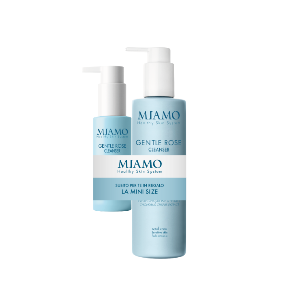 MIAMO TOTAL CARE GENTLE ROSE CLEANSER DUO 250 ML + 50ML