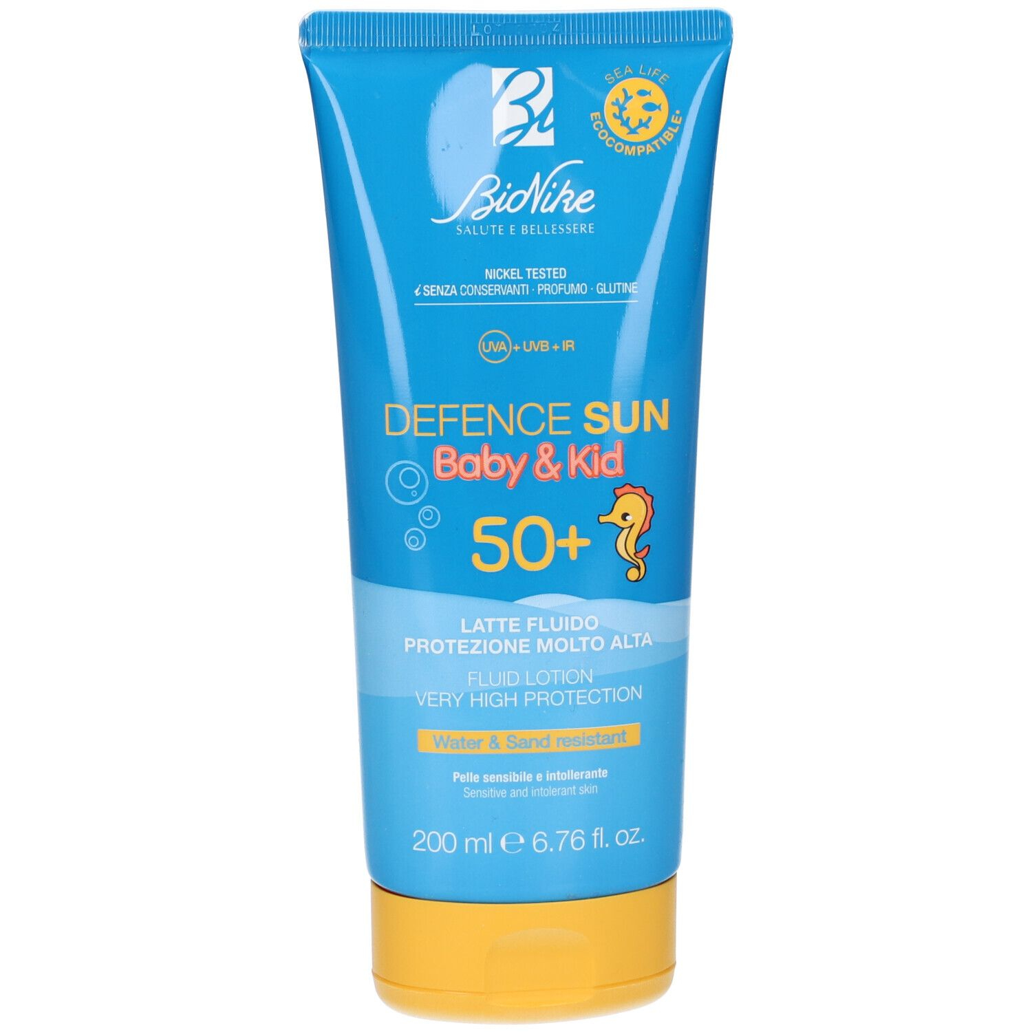Defence Sun SPF50+ Baby&Kid Latte Fluido 200ml 