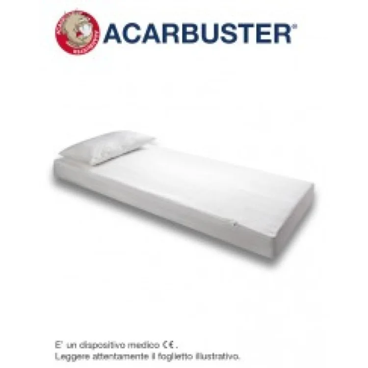 Envicon Medical Acarbuster Copri Materasso Singolo Anti Acaro 85 x 195 cm