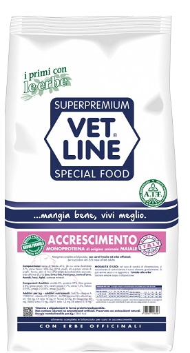 VET LINE ACCRESC MAIALE 12,5KG